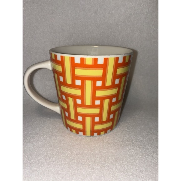 Starbucks Other - 2006 Starbucks Orange Yellow Webbed Lawn Chair Coffee Mug Cup 16 Oz Retro